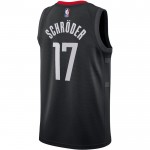 Maillot NBA Houston Rockets Dennis Schroder 17 Jordan 2022-23 Statement Edition Noir Swingman - Homme